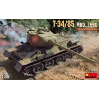 Збірна модель 1:35 Танка Т-34:85 1960 року MiniArt 37089