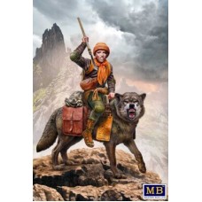 Збірна модель 1:24 Фігури Серія постапокаліптики. Останній міст. набір №8. Клан вовків MasterBox 24086