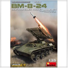 Збірна модель 1:35 Радянська РСЗВ  БМ-8-24 Miniart 35234