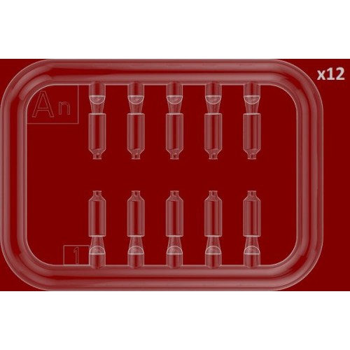Набори деталіровки Збірна модель 1:35 Набір Молочні пляшки та дерев'яні ящики МініАрт 35573