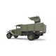 Бронетехника и артиллерия Военный 1,5 тонный грузовик с пулеметом "M-4 Maxim" AA 1:35