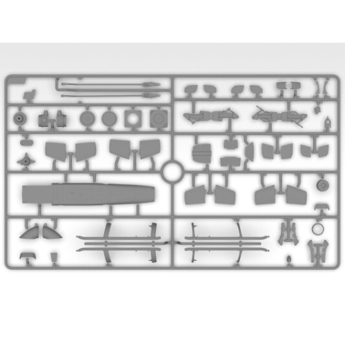 Гелікоптери Збірна модель 1:35 Американський вертоліт AH-1G Cobra (раннє виробництво) ICM 53030