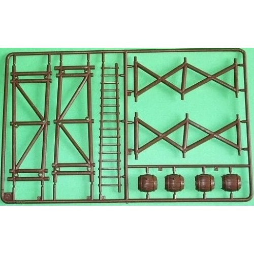 Бронетехніка та артилерія Збірна модель 1:32 Набір аксесуарів "Поле битви" Italeri 6870