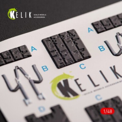 Декалі JASDF F-2B 3D декаль інтер'єр для комплекту Hasegawa 1:48 KELIK K48054