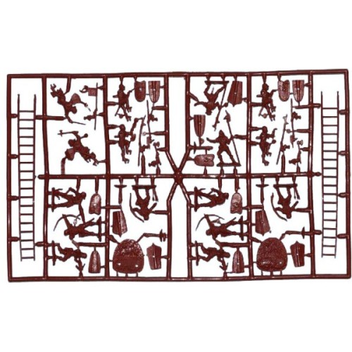 Будівлі та елементи Збірна модель 1:72 Набір Штурм середньовічної фортеці MiniArt 72033