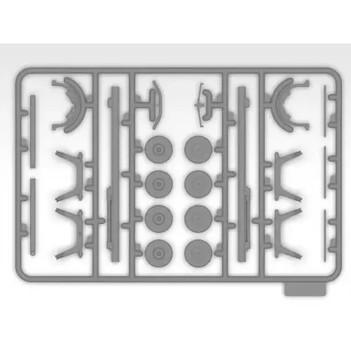 Збірна модель літака Збірна модель 1:48 БПЛА BQM-34A (Q-2C) Firebee з причепом ICM 48081 1:48