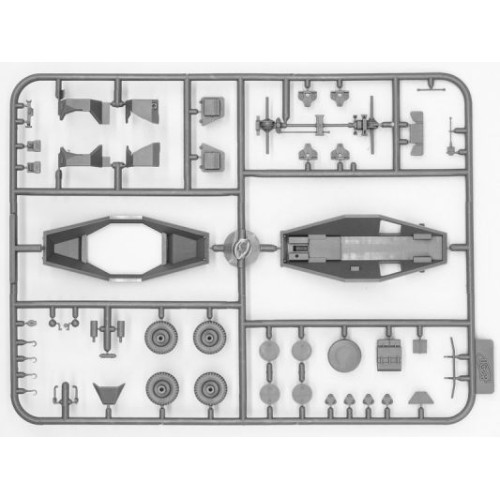 Бронетехніка та артилерія Збірна модель 1:72 Німецький бронеавтомобіль Sd.Kfz.261 ICM 72441