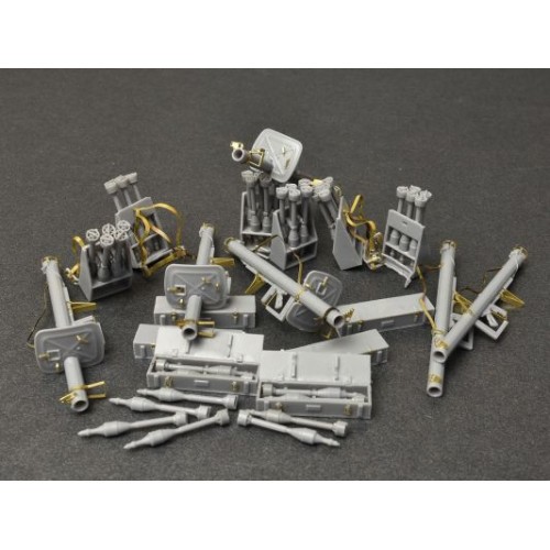 Наборы деталировки Сборная модель 1:35 Набор немецкие противотанковые гранатометы Миниарт 35263