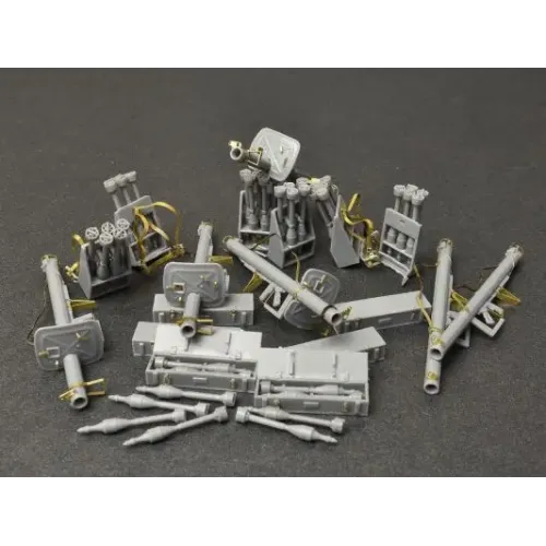 Наборы деталировки Сборная модель 1:35 Набор немецкие противотанковые гранатометы Миниарт 35263