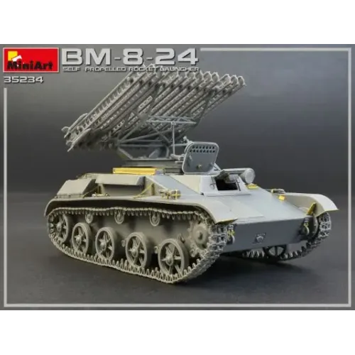 Бронетехника и артиллерия Самоходная Ракетная Установка "БМ-8-24" 1:35