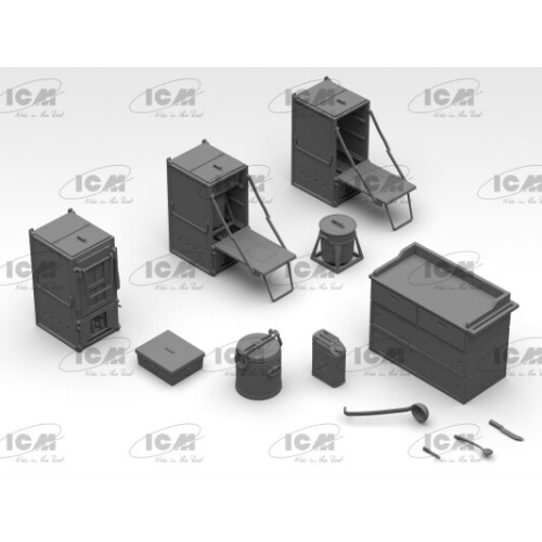 Бронетехника и артиллерия Американский грузовик-кухня, Вторая мировая война