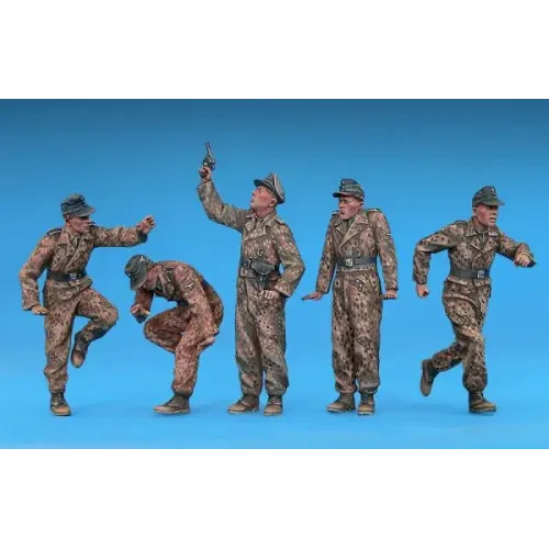 Фігури та мініатюри Збірна модель 1:35 Фігури німецький танковий екіпаж.Франція 1944р. спеціальне видання Miniart 35252