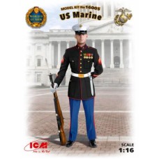 Збірна модель 1:16 Фігура Сержант морської піхоти США ICM 16005