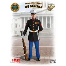 Збірна модель 1:16 Фігура Сержант морської піхоти США ICM 16005