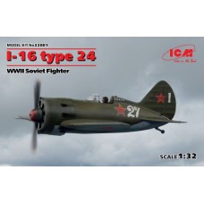 Истребитель Поликарпов И-16 тип 24 (ICM 32001)