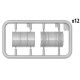 Наборы деталировки Сборная модель 1:35 Набор Американские бочки для топлива 50 галлонов МиниАрт 35592