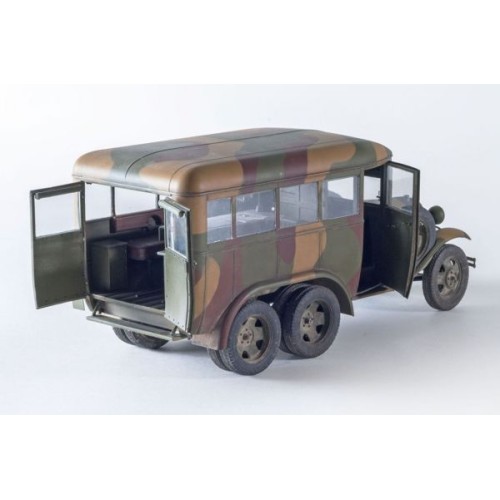 Авто-мото Штабной автобус ГАЗ-05-193 1:35