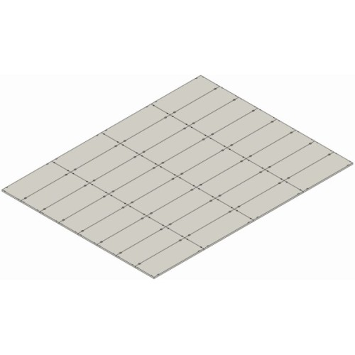 Будівлі та елементи Збірна модель 1:72 Радянські аеродромні плити ПАГ-14 (32 шт.) ICM 72214