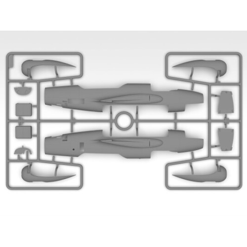 Сборная модель самолета Сборная модель 1:48 Самолет Ki-21-Ib 'Sally' с японскими пилотами и наземным персоналом ICM 48197 1:48