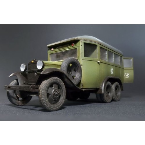 Авто-мото Штабной автобус ГАЗ-05-193 1:35