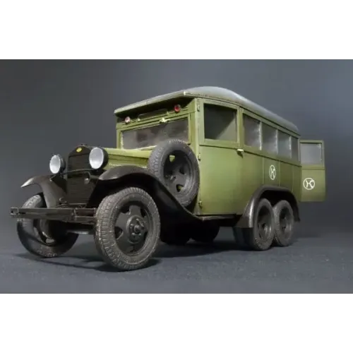 Авто-мото Збірна модель 1:35 Штабний автобус ГАЗ-03-193 Miniart 35156