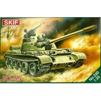 Збірна модель 1:35 Танк ТО-55 SKIF MK220