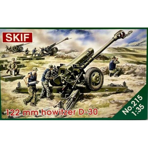 Бронетехніка та артилерія Збірна модель 1:35 Гаубиця Д-30 SKIF MK215