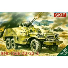Збірна модель 1:35 БТР-152-ЗУ-23-2 SKIF MK208