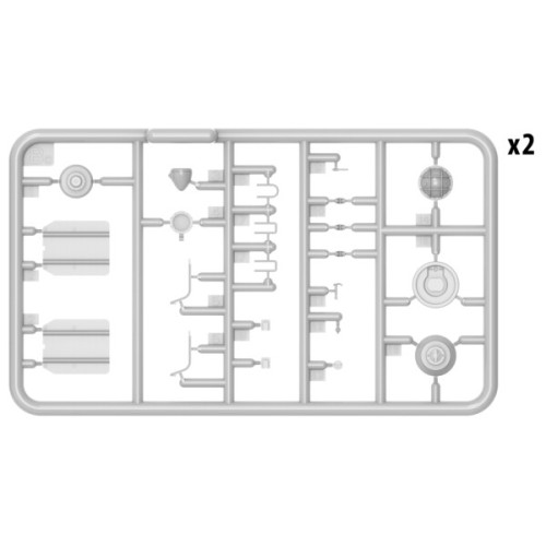 Авто-мото Збірна модель 1:35 Вантажний автомобіль з металевим кузовом G7107 та екіпажем 1,5 т 4x4 MiniArt 35383