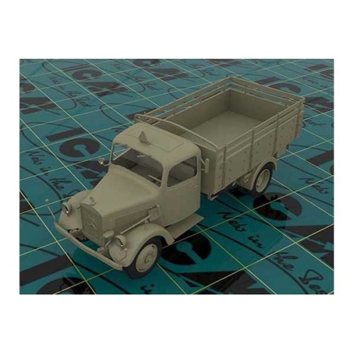 Бронетехника и артиллерия Германский грузовой автомобиль Typ L3000S, 2 МВ 1:35