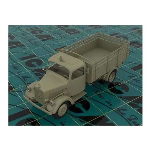 Бронетехника и артиллерия Германский грузовой автомобиль Typ L3000S, 2 МВ 1:35