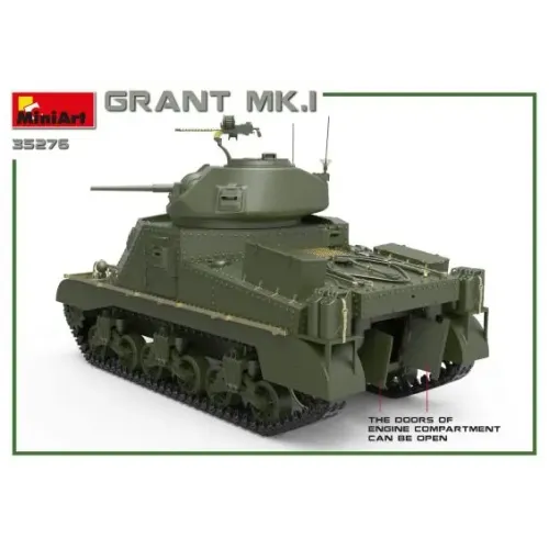 Бронетехника и артиллерия Танк GRANT Mk.I 1:35
