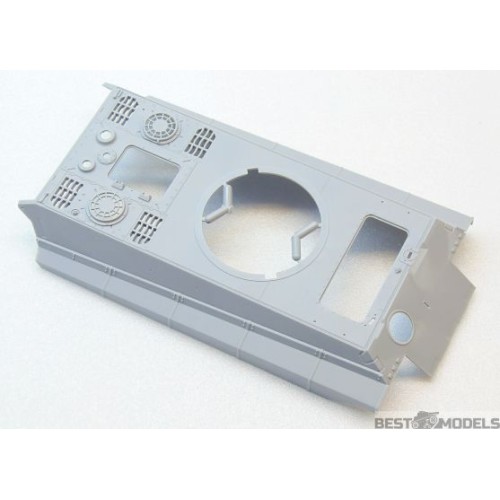 Бронетехника и артиллерия Немецкий тяжелый танк Pz.Kpfw.VI Ausf.B "Королевский Тигр" с башней Henschel, позднее производство (ICM 35363)