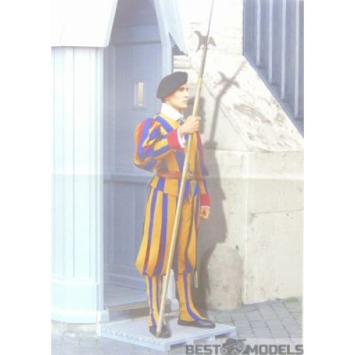 Фігури та мініатюри Збірна модель 1:16 Фігура Швейцарський гвардієць варти Ватикану ICM 16002