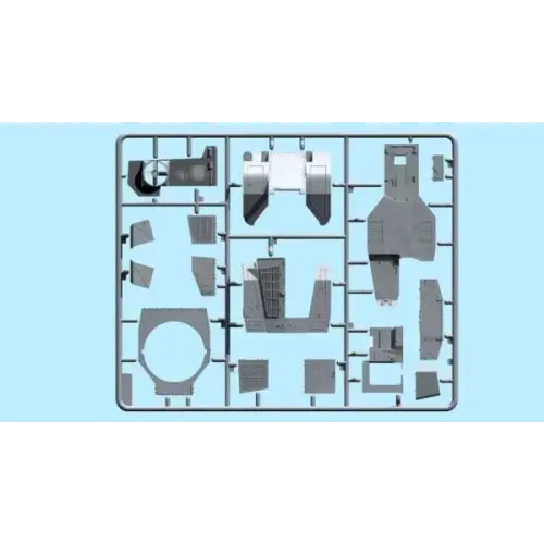 Бронетехника и артиллерия Французский бронеавтомобиль ІІ МВ Panhard 178 AMD-35 (ICM 35373)