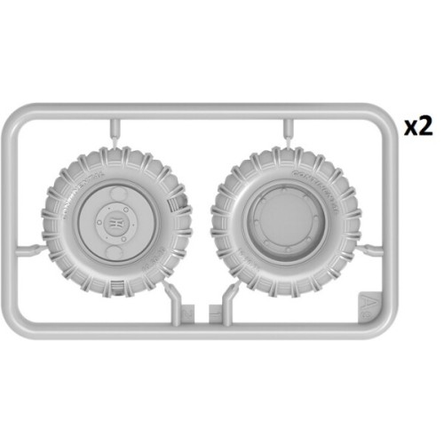 Авто-мото Збірна модель 1:35 Німецький трактор D8506 з причепом MiniArt 38038