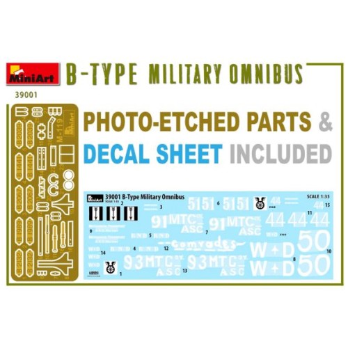 Авто-мото B-Type военный автобус