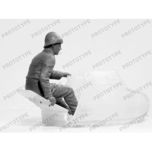 Фигуры и миниатюры Французский танковый экипаж Второй мировой войны