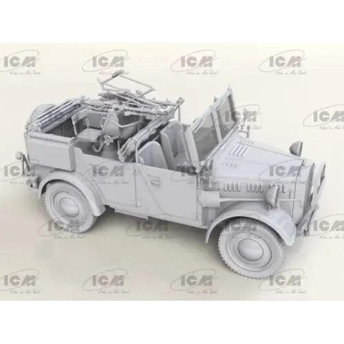 Авто-мото Німецький автомобіль le.gl.Einheits-Pkw Kfz.4 з кулеметами MG-34 (Zwillingssockel 36)