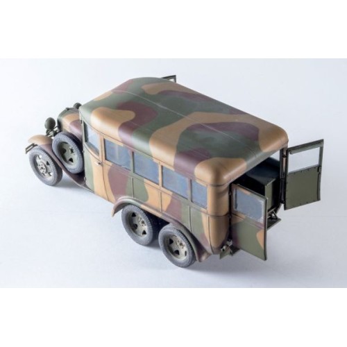 Авто-мото Штабной автобус ГАЗ-05-193 1:35