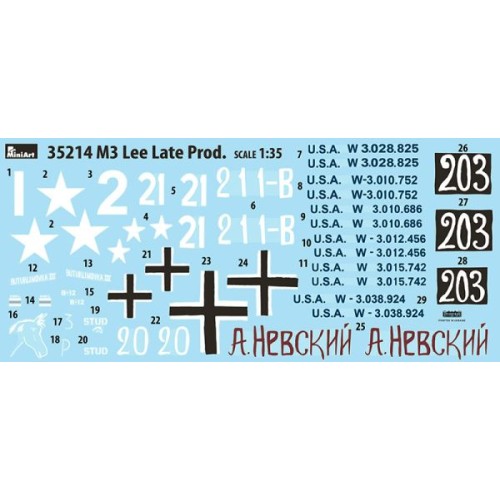 Бронетехника и артиллерия Американский средний танк M3 Lee (позднего выпуска) 1:35