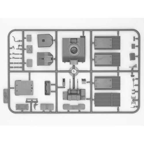Бронетехніка та артилерія Збірна модель 1:72 РСЗВ БМ-21 "Град" Збройних сил України ICM 72707