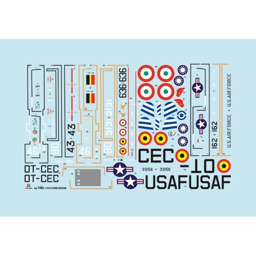 Сборная модель самолета Сборная модель 1:72 Самолет C - 119G FLYING BOXCAR Италери 0146 1:72