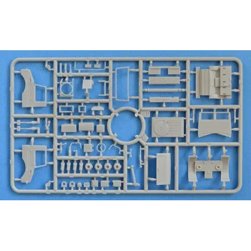 Авто-мото Сборная модель 1:72 Пожарный автомобиль Унимог U1300L ACE 72452