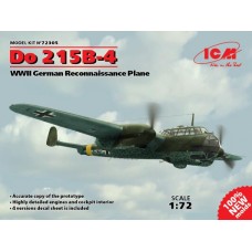 Збірна модель 1:72 Літак Dornier Do 215B-4 ICM 72305