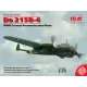 Збірна модель літака Збірна модель 1:72 Літак Дорньє Do 215B-4 ICM 72305 1:72