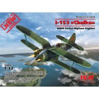 Збірна модель 1:32 Радянський винищувач Полікарпів I-153 "Чайка", ICM32010