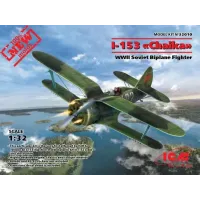 Сборная модель 1:32 Советский истребитель Поликарпов I-153 "Чайка", ICM32010