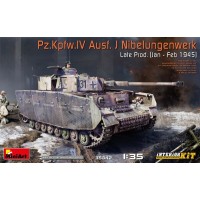 Збірна модель 1:35 Німецький танк Pz.Kpfw.IV Ausf. J Nibelungenwerk пізнього виробництва (січень-лютий 1945)  Miniart 35342
