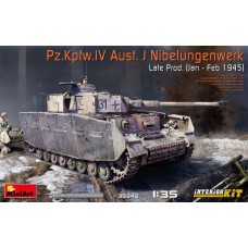 Збірна модель 1:35 Німецький танк Pz.Kpfw.IV Ausf. J Nibelungenwerk пізнього виробництва (січень-лютий 1945)  Miniart 35342